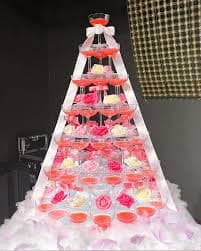 シャンパンタワー